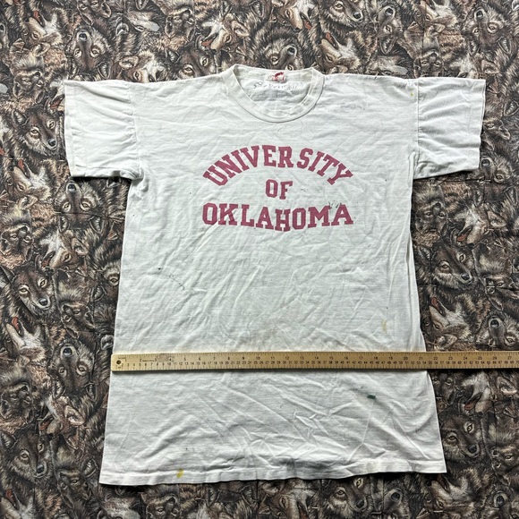 Vintage 1950s university of Oklahoma shirt
